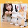 Creative Rabbit Cartoon Plush Toy Photography Decorative Props Stand Cute Pose