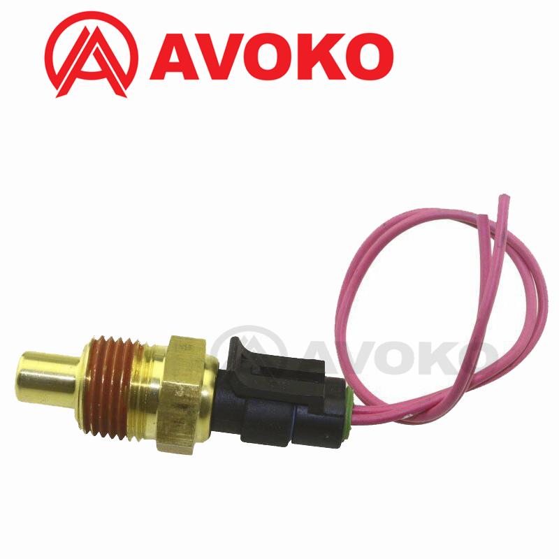 

Engine Coolant Water Temp Temperature Sensor Sender With Connector For Peterbilt 379 Kenworth T600 T660 T800 OE# Q21-1002