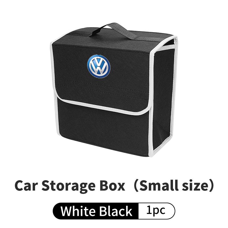 PET1 Car Trunk Felt Stowing Storage Tool Large Capacity Portable For VW GTI Polo Passat Scirocco Golf Tiguan Jetta T-ROC Touareg