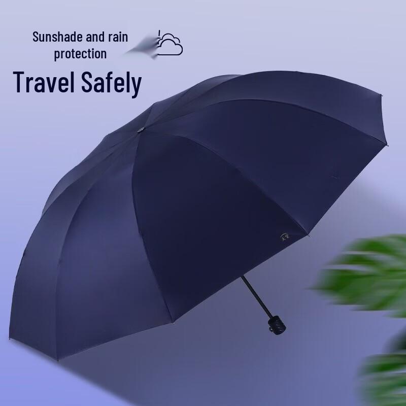 

Heaven Umbrella Large 3-Fold UV Sun & Rain Umbrella