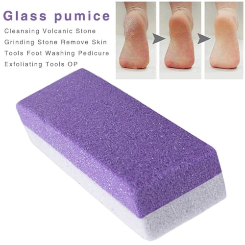 Foot Callus Remover - Exfoliating Foot Scrubber, Heel Stone Scrubber, Pumice Stone for Feet, Exfoliating Foot Scrubber, Pedicure Tool for Hard Skin, S