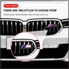 M LOGO Emblem Fender Badge Trunk Sticker Car Front Grille Badge 3D For BMW M Performance Power M3 M5 F30 F20 F25 X1 X3 X5