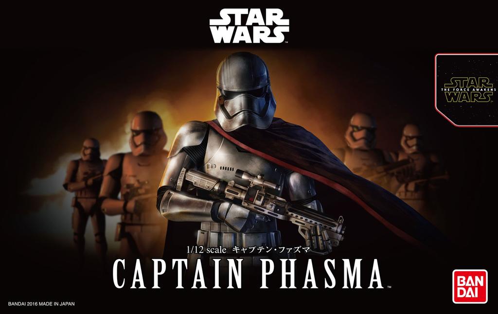Star Wars Captain Phasma Scale Plastic Model 1/12