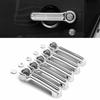 Chrome Pull Handle Cover Tailgate Handle Cover Trim For Jeep Wrangler JK 2007-18