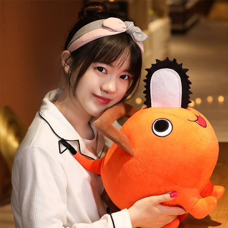 Chainsaw Man Pochita Short Plush Doll Cute Design Cartoon Character Gift Pillow