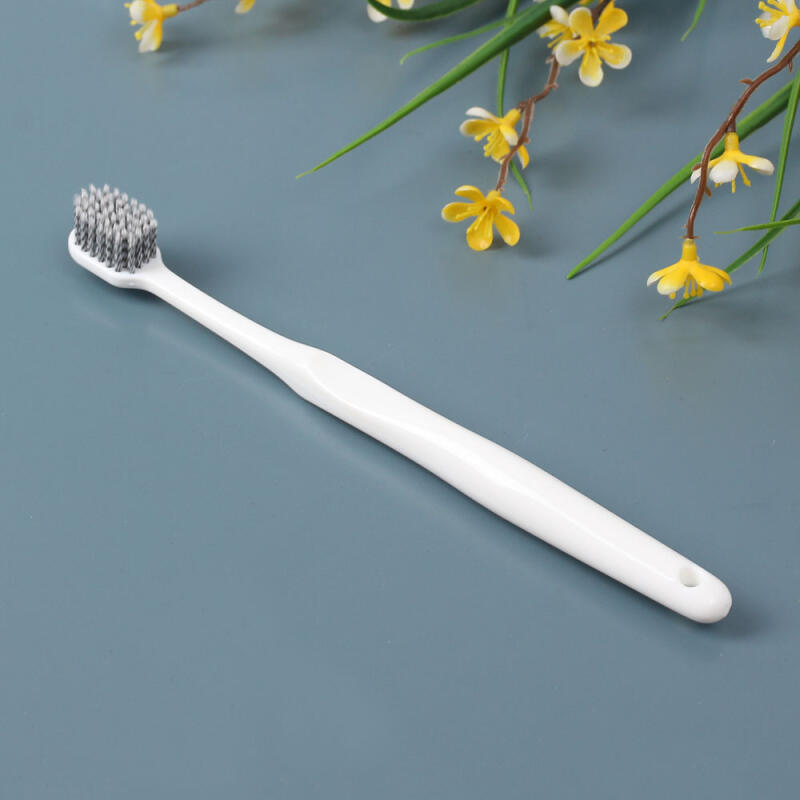 Crevice Brush Fine Bristles Toothbrush (White)