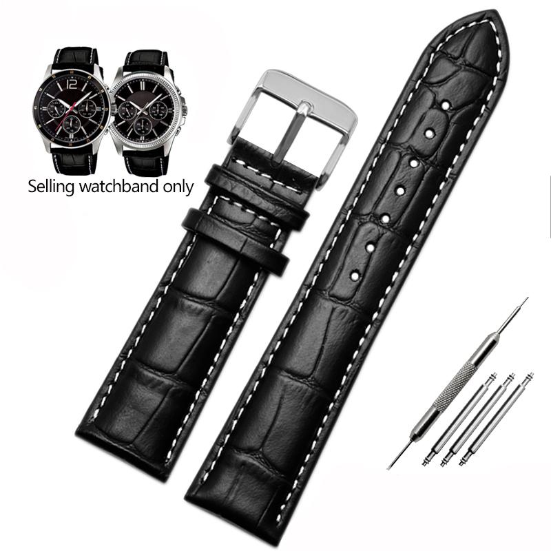 18мм 20мм 22мм Ремешок из Коровьей Кожи для Casio MTP-1303 MTP-1375 MTP-1374 MTH-5001L MDV-106 Серии Деловая Кожаная Браслет-Ремешок для Часов 18mm