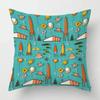 Nordic Fall Home Decor Autumn Throw Pillow Case Sofa Cushion Cover Modern