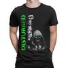 Herren Warrior In Spirit Disturbed Band T-Shirt Reiner Baumwolle Tops Neuheit Kurzarm Rundhals T-Shirt Übergröße T-Shirt