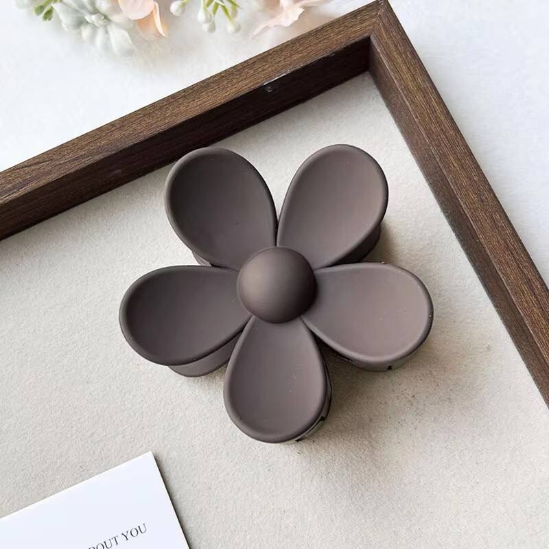 Fashion Flower Hair Claws Clips For Women Girls Sweet Large Hair Clip Clamp Ponytail Hairpins Hawaiian Hair Accessories Headwear