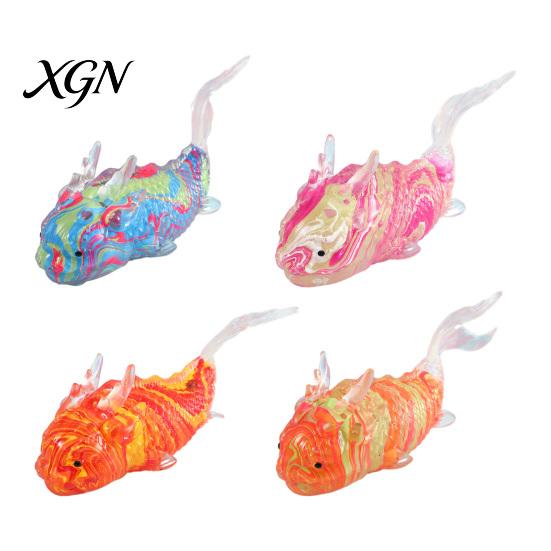 Fish-Shaped Decompression Gadget Fish Squeeze Toy Slow-Rising TPR Fidget for Stress Pinch Ball Relief Cute Kids Adults Soft Elastic
