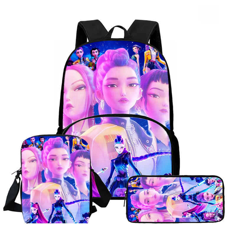 Kpop Witch Hunter Group Schoolbag High Definition Printing Casual Cross Border Light Backpack One Piece Hair