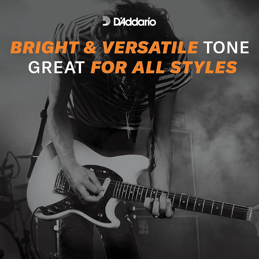 D'Addario (Daddario) Cordas para Guitarra Elétrica EXL-110-3D (Pacote com 3 Conjuntos)