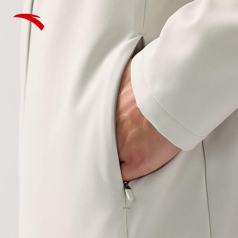 Anta Men's Executive Fleece-Lined Hooded Jacket