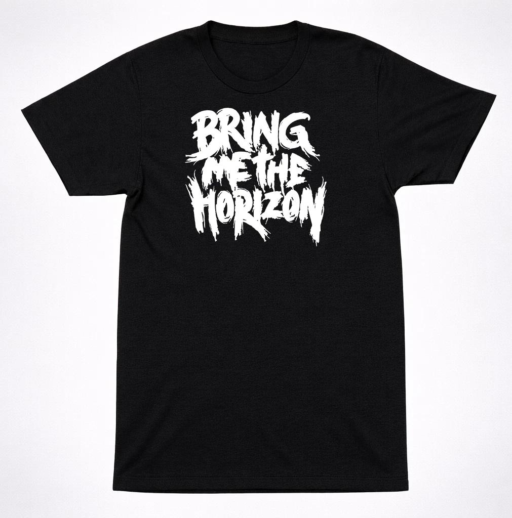 BMTH Bring Me The Horizon SCRATCH Metal T-Shirt – Hard Rock Metalcore Band Tee 2XL