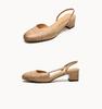 Retro Leather Sandals For Women, Single Shoes