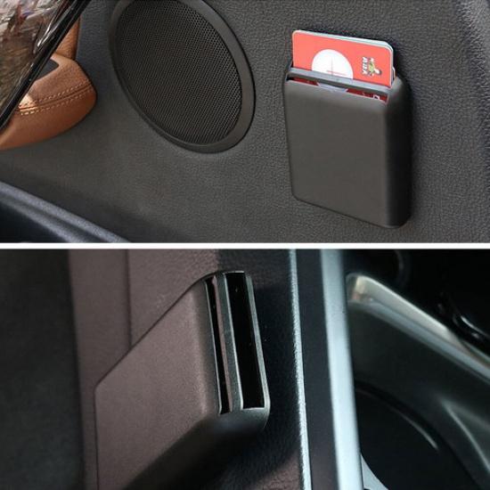 Car Interior Card Storage Box Car Card Slot Auto Seat Crevice Ticket Bracket