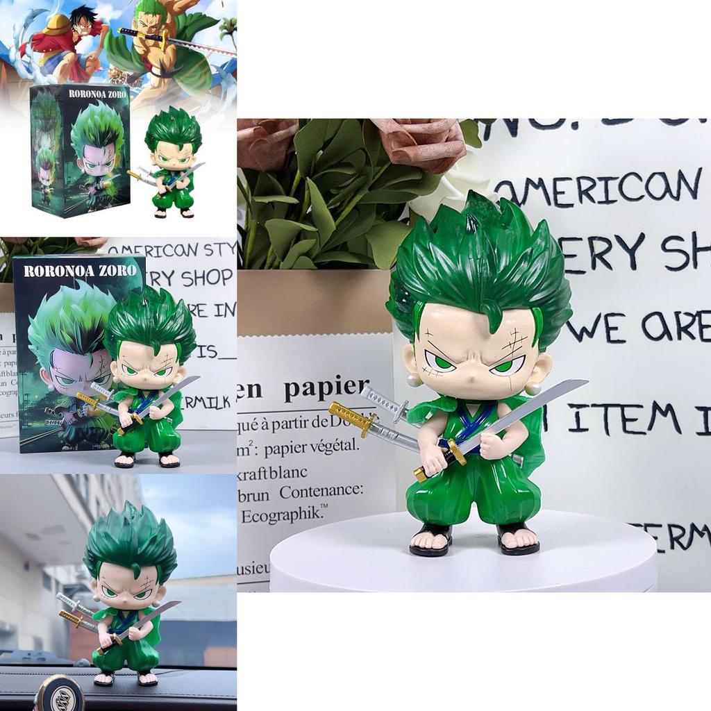 Charming Piece Zoro Gk Model Cute Anime Figure Ideal For Home And Office Decoration
