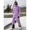 Airpose One-piece Ski Suit Waterproof  Breathable Snowboard Winter Workwear Pants Ski Jacket Women Men Snow Clothes skiing suit