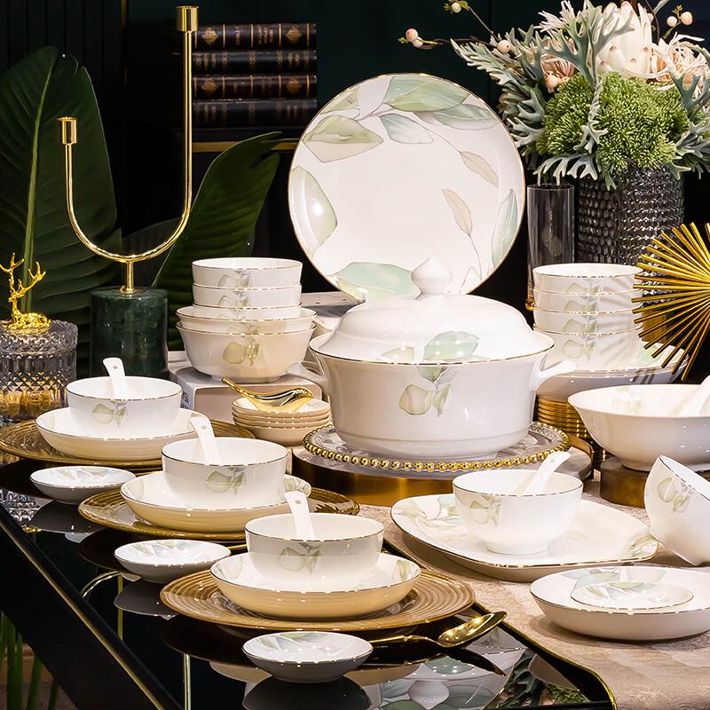 Hao Ya 78-Piece Jingdezhen Chinese Dinnerware Set