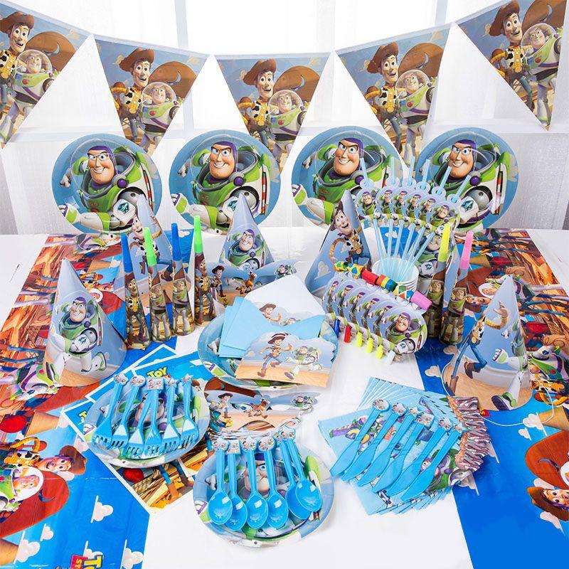 Celebrate With Vibrant Toy Story Themed Birthday Party Supplies For Kids