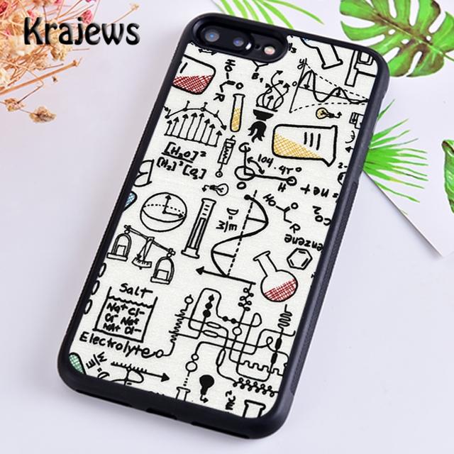 Chemistry Mathematics Phone Case Cover For iPhone 17 Air 16 15 14 plus 12 13 pro max coque Shell Fundas