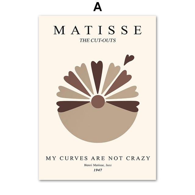 

Матисс Арт Плакат Холст Картины Абстрактные Линии Искусства Стены Искусства Принты Минималистский Декор Домашнего Комнаты Декор Интерьера Картины Без Рамки 21*30cm