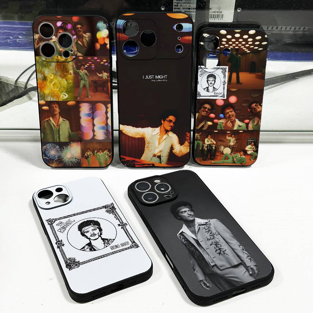 B-BrunoS I Just Might M-Mars Phone Case For iPhone 15,16,12,14,13,11,17,Pro,Max,Plus,E,Air,Mini Black Cover