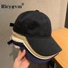 Adjustable Women Men Baseball Cap Soft Cotton Soild Color Snapback Hat Outdoor Casual Sports Hip Hop Urban Street Style Bonnet Summer Sun Visors