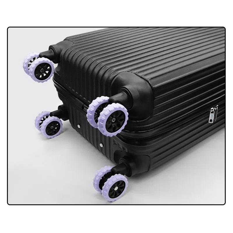 16pcs Upgraded Thickened Silicone Suitcase Wheels Protective Cover Trolley Case Luggage Silent Shock Absorption Wheels Wear-resistant