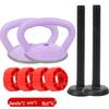 Multi-Functional Kettlebell-Dumbbell-Barbell Handle for Strength & Fitness Training