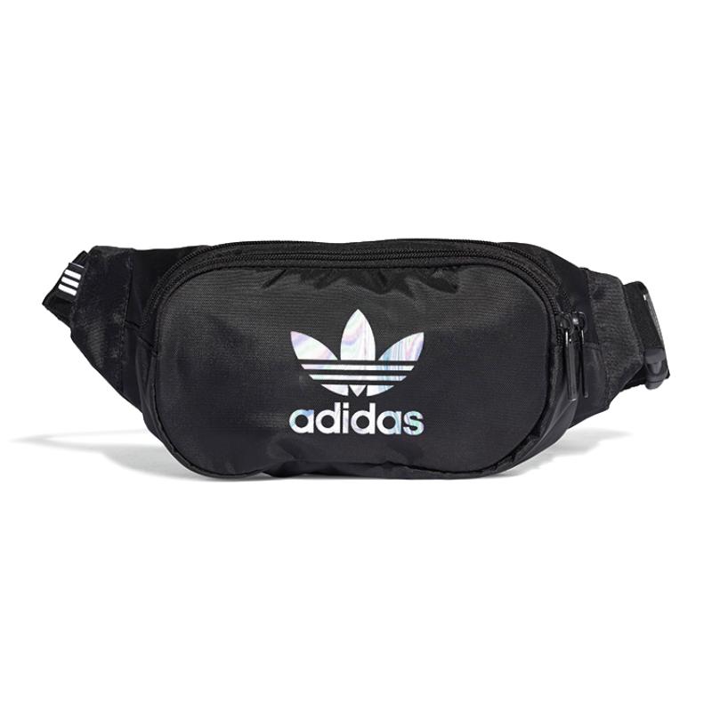 

Adidas Оригинальная поясная сумка из полиэстера Оксфорд Обычная Унисекс Черная Adidas GD4609 чёрный