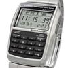 Casio CASIO DATA BANK Data Bank Digital Watch DBC-32D-1A Men's Silver Metal Band Overseas Model