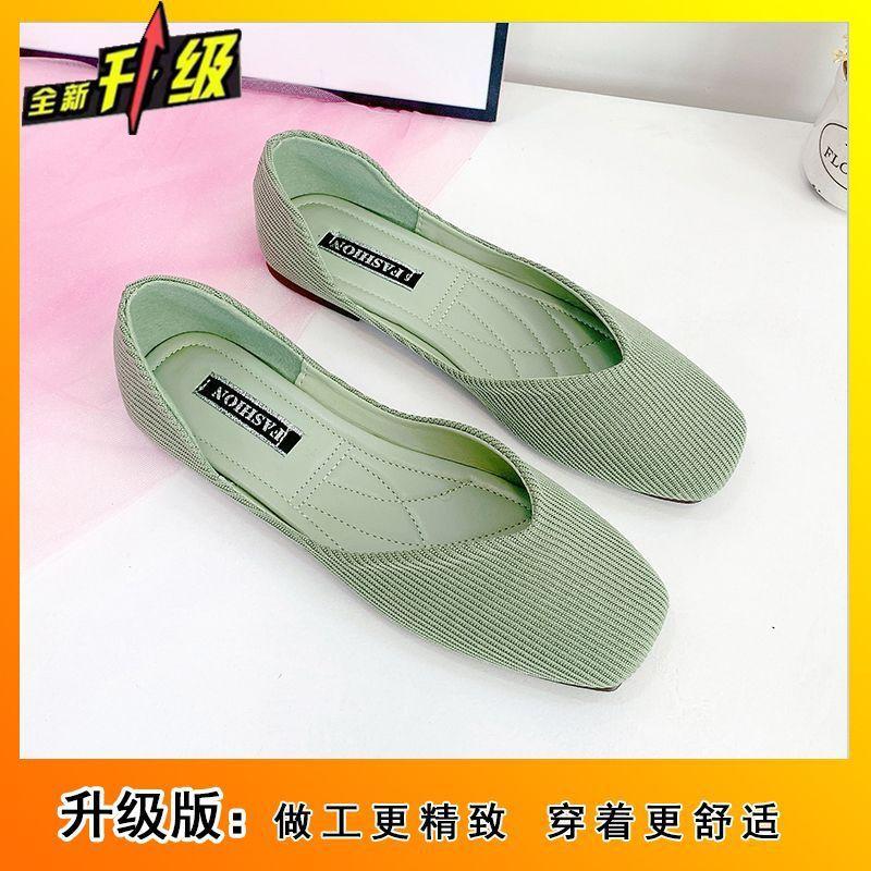 Flat Single Shoes Girl 2025 Spring and Summer New Fashion Fairy Princess Shoes Versatile Grandma Shoes Girl