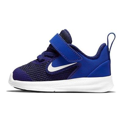 Downshifter 9 Non-Slip Shock Absorbing Durable Low-Top Walking Shoes Baby Shoes Deep-Blue AR4137-400