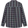Levis Ss25 Casual Comfortable Simple Plaid Long Sleeve Shirt Men Shirts Black Green 002WE-0000