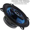 2Pcs 3 Way Car Coaxial Horn Hifi Full Frequency Stereo Audio Music Loudspeaker