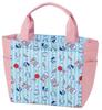 Skater Lunch Bag Tote Retro Amusement Park Stripe Bag, Large, Insulated, "Pants Rabbit" APCL11-A