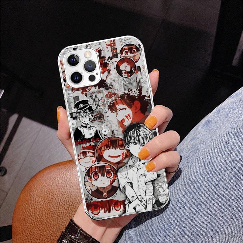 

Чехол для телефона с принтом аниме Туалетный мальчик Ханако-кун для iPhone 17 Air 16 Pro Max 16E 15 + 14 Plus 11 12 13 Mini 7 8 SE Подарок Забавная обложка iPhone 17