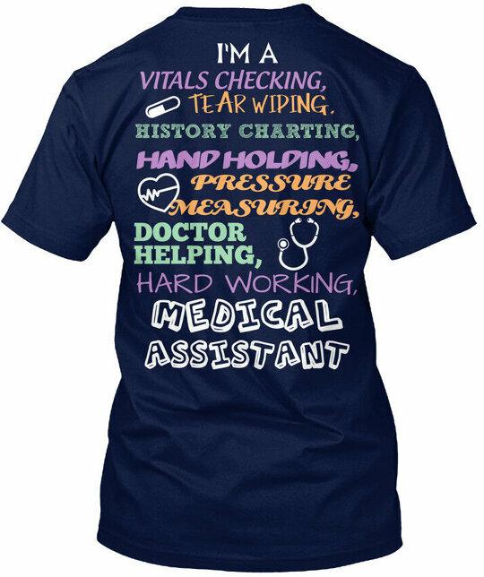 

Футболка Medical Assistant Im A Vitals Checking Tear Сделано в США Размер от S до 5XL 4XL