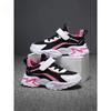 Children's Casual Pink Girls' Mesh Breathable Shoes, Fashionable Lightweight Running Shoes Teenagers Aged 7-15, Children's Sports Shoes for Girls