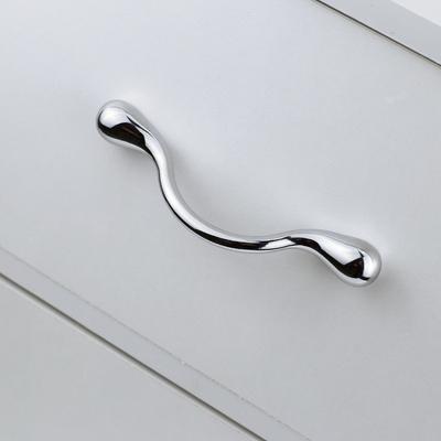Solid Retro Cabinet Handles Gold/Silver Zinc Alloy Wardrobe Handles French Style Drawer Knobs