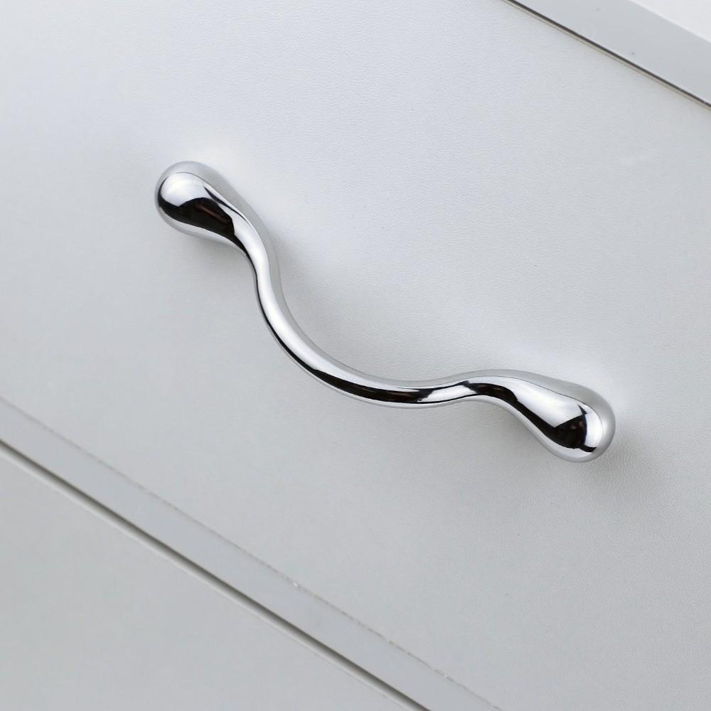 Maniglie Robuste per Armadi Retro Oro/Argento Lega di Zinco Maniglie per Guardaroba Pomelli per Cassetti Stile Francese