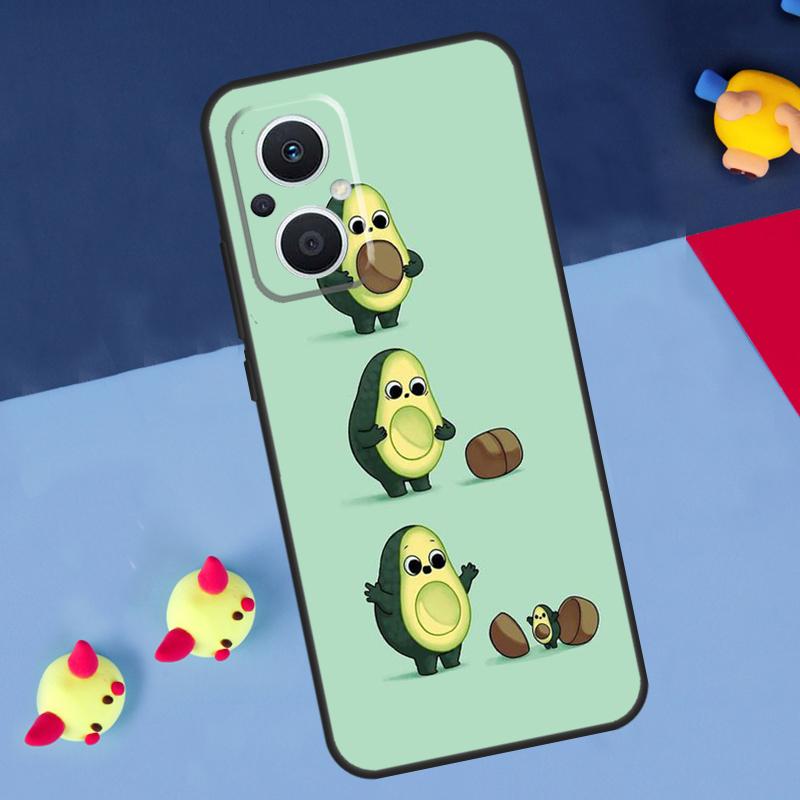 Funny Avocado Quotes For OPPO Reno 12F 13F 14F 11F 10 11 12 13 14 Pro 8T 7 8 Lite OPPO Find X9 X8 X6 X5 Pro Case
