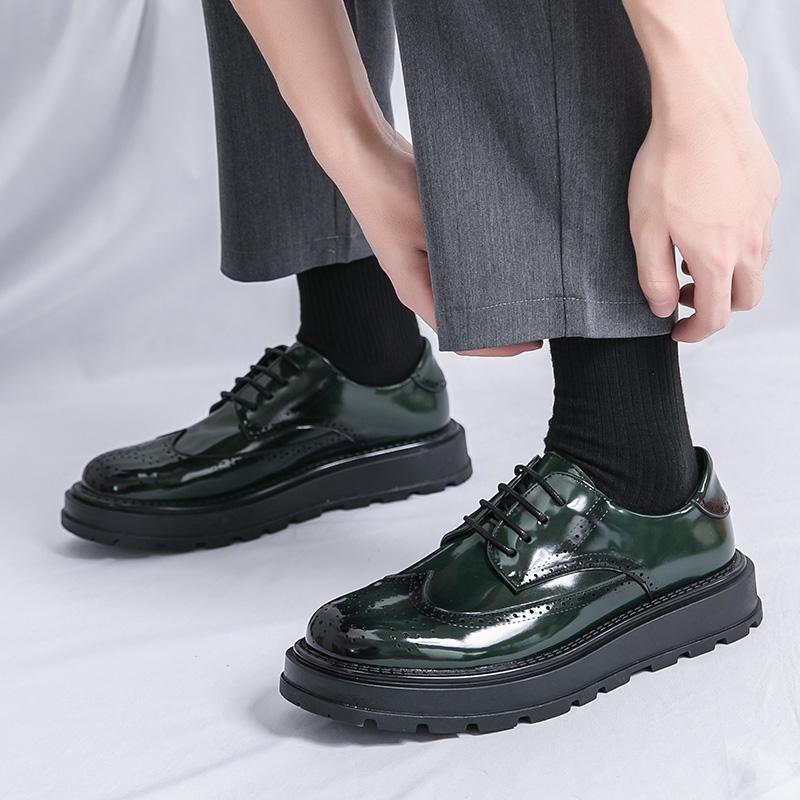 Business men's shoes Thick soled 38-45 luxury designer styles Business Daily Party Office Plus Size New hot selling adult shoes