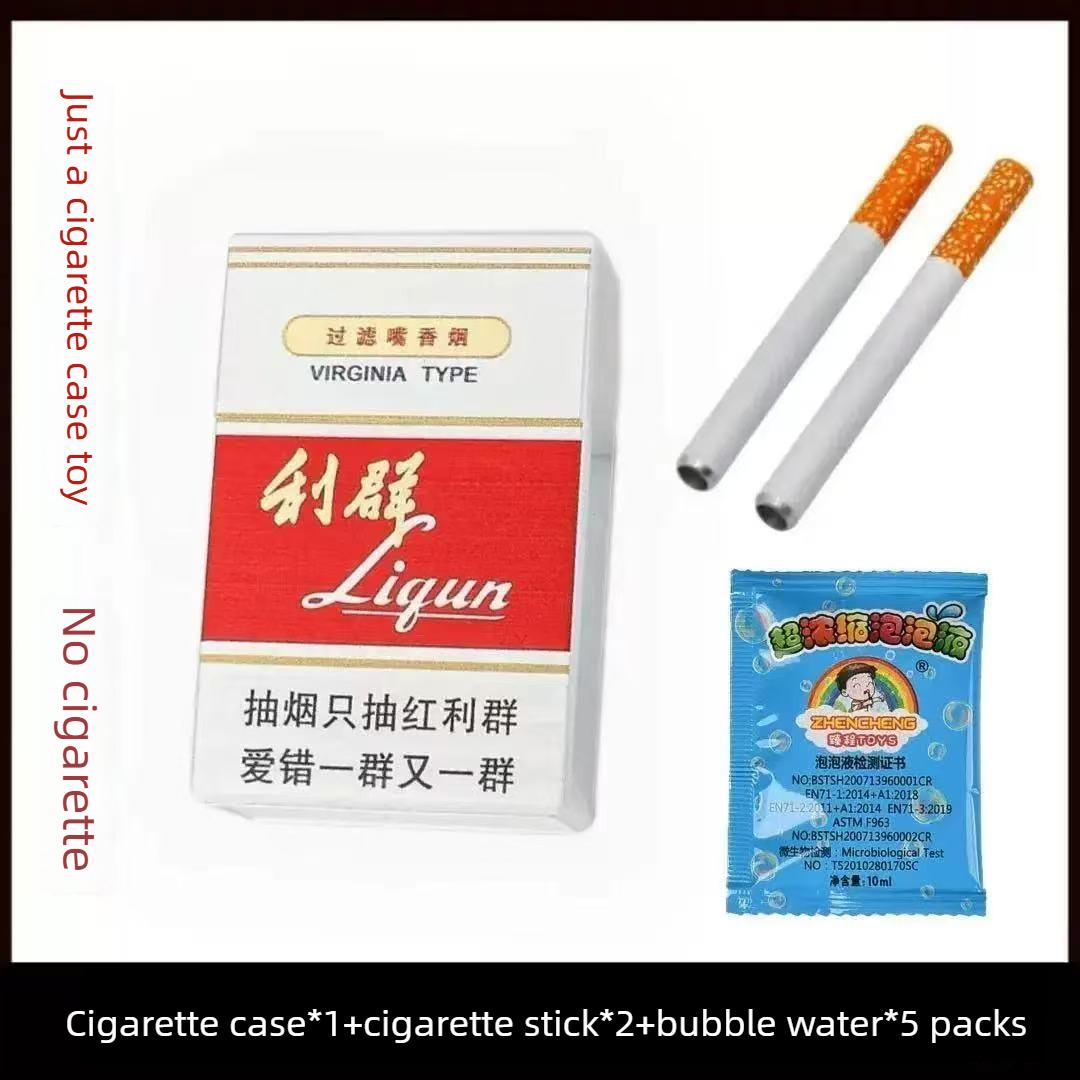 

2026 Cigarette-shaped Bubble Maker Stress Relief Wand Toy Desk Party Photo Prop for Children Adult Gift чорний