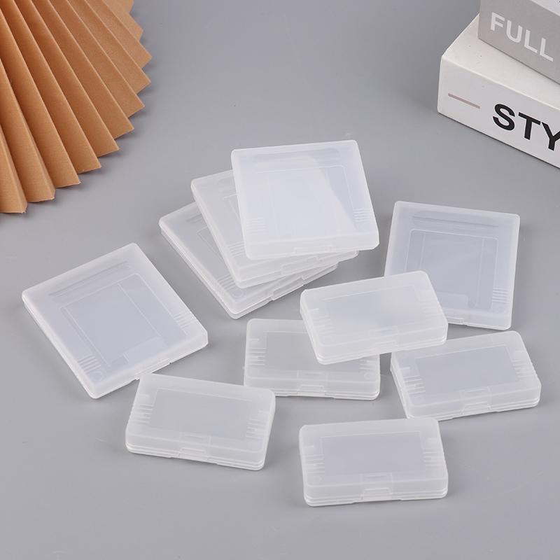 5Pcs Transparent Game Cartridge Case For Gameboy Advance Gba Gbc Plastic Dustproof Box Cover For Gameboy Color Pocket