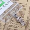 Metal Stainless steel Name Tag Badge Reel Clips Badge Holder Clip ID Card Clips Card Clip Holders