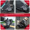 Hot-selling Safety Shoes for Men, Anti-smashing and Anti-piercing Four-season Shoes, Light and Comfortable, High-top Labor Insurance Shoes for Men