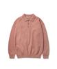 MINIMALPROJECT Button Collar Bulky Knit Mnt113 [Pink]